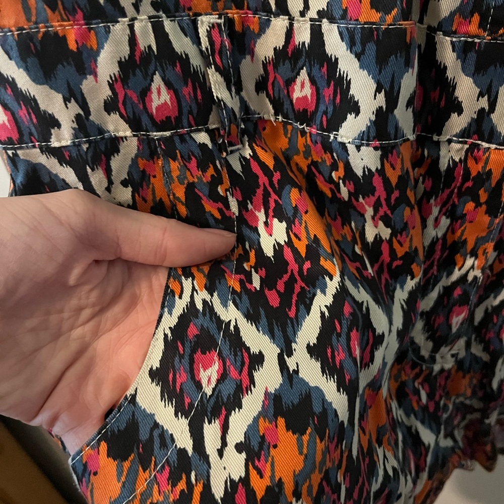 Geometric Patterned Romper - image 2